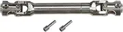 1Pcs Stainless Steel Internal Spline 85-115mm SCX10 Drive Shaft Set Universal Joint Driveshaft for 1/10 RC Crawler TRX6 TRX4 Upgrades Axial Gladiator TF2 D90 YK4082 104311 VS4-10 CC02 (86-115mm)
