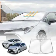 WindScreen Sun Shade for Toyota Corolla Hatch Sedan 2018-2025 Blocks UV Rays Foldable Custom Wind Screen Sun Visor Protector