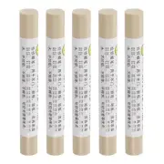 Furniture Repair Crayons Wax Filler Stick, 5Pcs Yellow Cloth Pattern