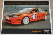 2009 Compass360 Racing Honda Civic SI ST Koni Challenge Hero Card