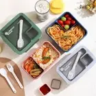 850ml/1100ml Food Storage Container Leakproof Fruit Food Boxes Lunch Box Kids