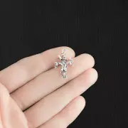 BULK 40 Scarecrow Charms Antique Silver Tone - SC788