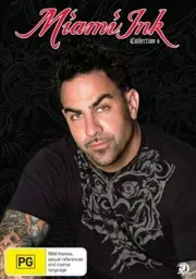 Miami Ink : Collection 6 3-Disc Set - DVD Series Rare Aus Stock New