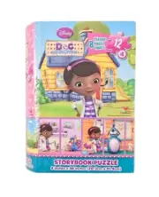 New - Disney Doc McStuffins Storybook Puzzle Features 8 Puzzle Panels! Cardinal