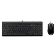 Asus Chrome Layout Wired Keyboard And Mouse Set