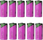 (10Pcs) TL-5955 2/3AA 3.6V 1650mAh Battery for Tadilan TL-4955 3.6V SL-761 ER14335 PLC, CNC Lithium Battery