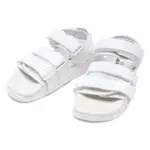 帝安諾-ADIDAS ADILETTE SANDAL W 魔鬼氈 全白 涼鞋 男女情侶款 BB5096