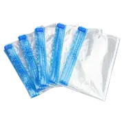 Travel Space Saver Saving Hand Roll Up Roller Seal No Vacuum Storage Bag x20
