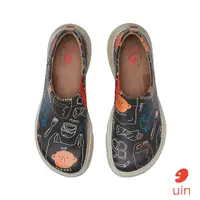 在飛比找momo購物網優惠-【uin】西班牙原創設計 男鞋 自然淨化彩繪休閒鞋M1710
