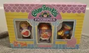 Cabbage Patch Kids Figurines 3 Pack New sealed 1984