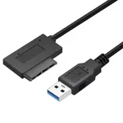 USB3.0 to SATA7+6Pin 13 Pin Slimline Sata Cable for Laptop CD DVD ROM Drive r