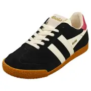 Gola Elan Womens Casual Trainers in Black Off White