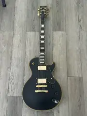 Schecter Solo II Custom Electric Guitar - Aged Black Satin