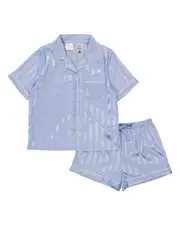 Toddler Girl Satin Pj Set