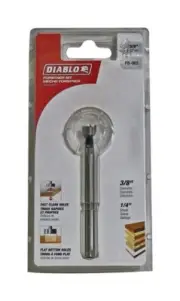 Diablo FB-002 High Speed Ultra-Sharp Steel Forstner Bit 3/8 Dia. in.