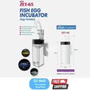 Ziss Zet-65 Egg Tumbler Incubator for Fish & Shrimp Breeding