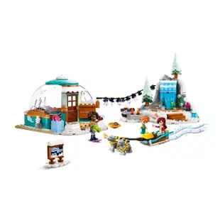 【LEGO 樂高】Friends 41760 冰屋假期冒險(露營 家家酒 DIY積木)