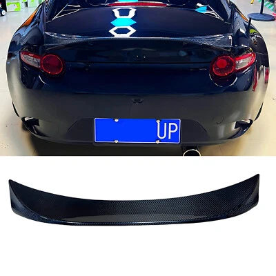 Carbon Fiber Rear Trunk Spoiler Splitter Wing Kit For Mazda MX-5 2016-2023 2022