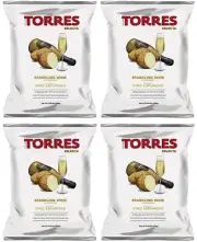 4 TORRES SPARKLING WINE Flavor Premium Potato Chips European Snacks 150g 5.29oz