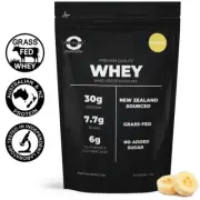 1KG WHEY PROTEIN ISOLATE POWDER Australian Made BANANA