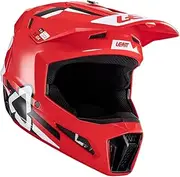 Leatt Moto 3.5 Jr V24 Red Helmet