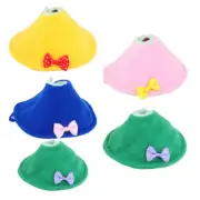 5PCS Parrot Plucking Collar Anti Crow Rooster Collar Birds Recovery Collar