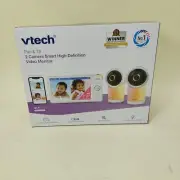 New Vtech RM7766-2HD 2 Camera Smart Video Monitor