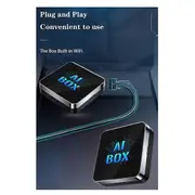 CarPlay AI Box Android 13 5Ghz WiFi Bluetooth Android Auto Wireless CarPlay Adapter 2G+16G Black