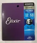 Elixir 11050 Polyweb Acoustic Guitar Strings Light 12-53 80 20 Bronze
