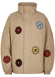 Moncler Genius 1 Moncler JW Anderson Delamont Cotton-blend Jacket - Beige - 2, Men's Designer Jacket, Male - 2 2