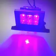 60W Light Effect 395nm 365nm 6LED UV Lamp UV Resin Curing Inks Nail Dryer Lamp