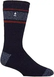 [HEAT HOLDERS] | Sockshop | Men's Original Winter Warm Thermal Twist Socks | 1 Pair | UK 6-11 / US 7-12 | TOG 2.34 | Fraser Navy