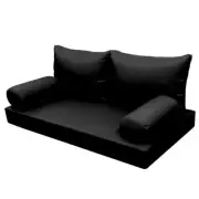 |COVER ONLY| Style 2 Full Knife Edge Daybed Mattress Bolster Pillow Covers AD109