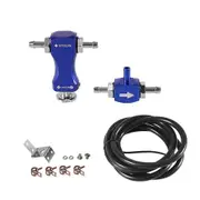 Car Modified Turbo Boost Controller Pressurize Regulating Aluminum Turbocharged Regulator Adjustable Petrol Bleed blue