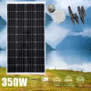 350W Solar Panel 12V 350 Watt Mono Fixed Caravan Camping Power Charging Battery