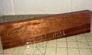 One Piece Hawaiian Koa Wood~9 1/2" x 2 1/2" x 3/4" (#223)