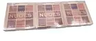 3 pack Revolution Ultimate Nudes Makeup Eyeshadow Palette Light 0.03oz