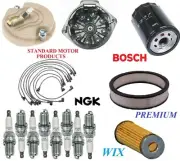 Tune Up Kit Filters Cap Wire Plugs For OLDSMOBILE CUTLASS V8 5.7L; 4BBL 1973