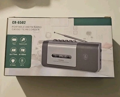Gracioso Portable Cassette Recorder Player, Cassette Tape Player Recorder. New