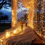 1008 LEDs Waterfall Icicle Light - 4 Colour Options