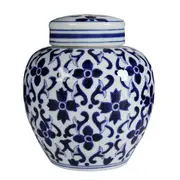 Jonquil Ginger Jar Blue and White- Decorative