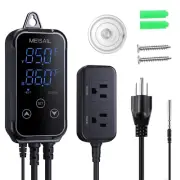 Temperature Controller Reptile Thermostat Digital Heatingplug in Thermostat 110V