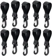 10 Pcs Kayak Paddle Clips, Upgraded Kayak Paddle Holder, Nylon Boat Paddle Keepe