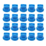 20 Pcs Flat Fan Spray Tip Uniform Spray Distribution 110 Degree Agricultural Sprayer Atomizing Nozzle 0.1?1.0mm Bore Diameter