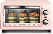 oven mini oven air fryer oven Mini Oven with Grill Rotisserie Electric Oven and Hob Packages Hob Cookers Timing Wide-Area Temperature Control 11L Mini Ovens Toaster Oven Air Fryer, (Color : Pink) (