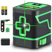 Laser Level Self Leveling 360°, Fancyall Green Laser Level 2 Lines, Cross L