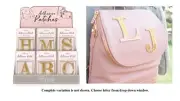 Punch Studio H8 Lady Jayne Monogram Adhesive Initial Sequin Patch Choose Letter