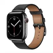 Ofrdncy Band Compatible with Apple Watch Band 38mm 40mm 41mm 44mm 42mm 45mm 46mm 49mm,Genuine Leather Replacement Apple Watch Strap for iWatch Ultra 2/1 Series 10/9/8/7/6/5/4/3/2/1/SE Men Women