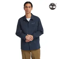 在飛比找Timberland®官方線上旗艦店優惠-Timberland 男款深寶石藍長袖襯衫外套|A2JJR4