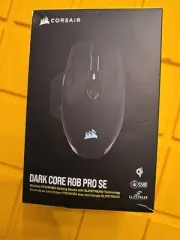 Never Opened Corsair Dark Core RGB Pro SE Wireless Gaming Mouse - Black